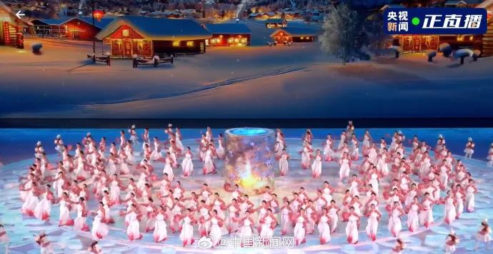 被中国美学惊呆！直击哈尔滨亚冬会开幕式：山