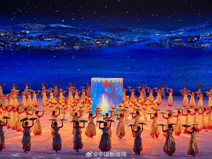 被中国美学惊呆！直击哈尔滨亚冬会开幕式：山