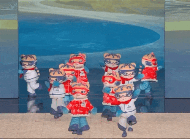 被中国美学惊呆！直击哈尔滨亚冬会开幕式：山